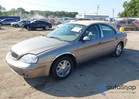 2004 Mercury Sable Ls Premium from USA, damaged, VIN 1MEFM55S14A621817